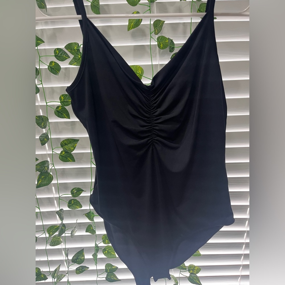 black bodysuit tank